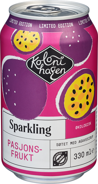 Sparkling pasjonsfrukt  24x33cl