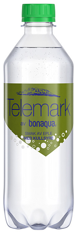 Telemark kildevann m/kullsyre eple   24x0,5l