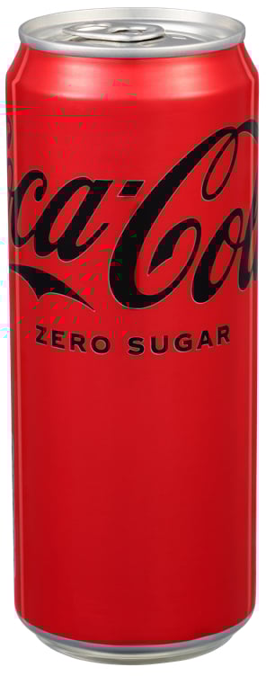 Coca-cola uten sukker sleek boks    24x33cl