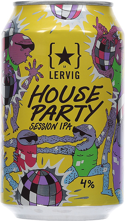 Lervig house party bx   4%   24x33cl