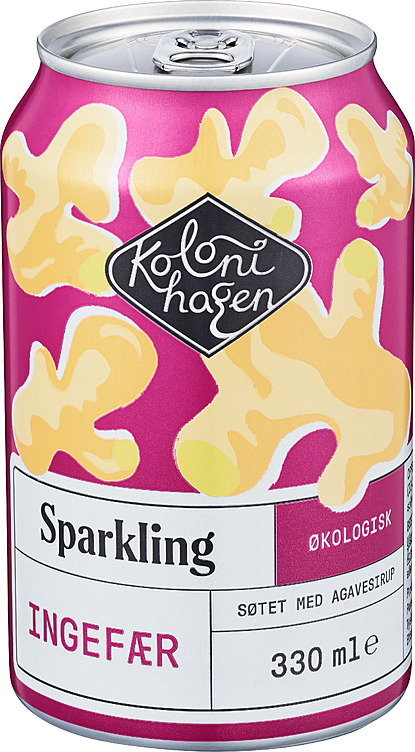 Sparkling ingefær   24x330ml