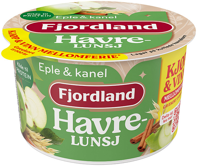 Havrelunsj eple/kanel   150g