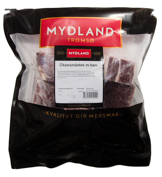 Okse småstek ca frys   kg