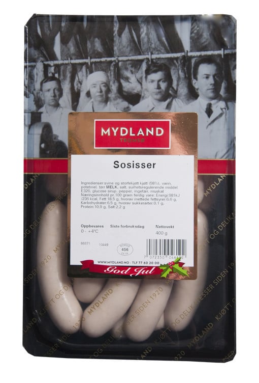 Sosisser  400g