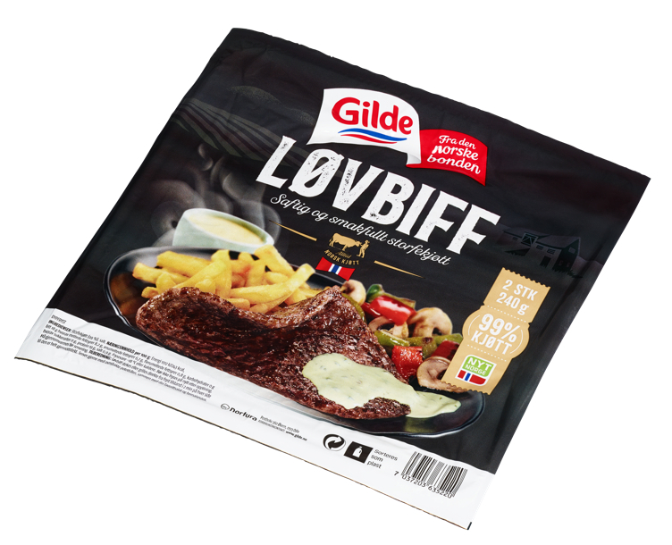 Løvbiff  240g