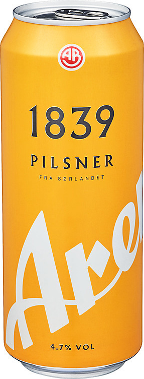 1839 pils   4,7%   24x50cl