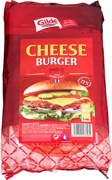 Cheeseburger 800g