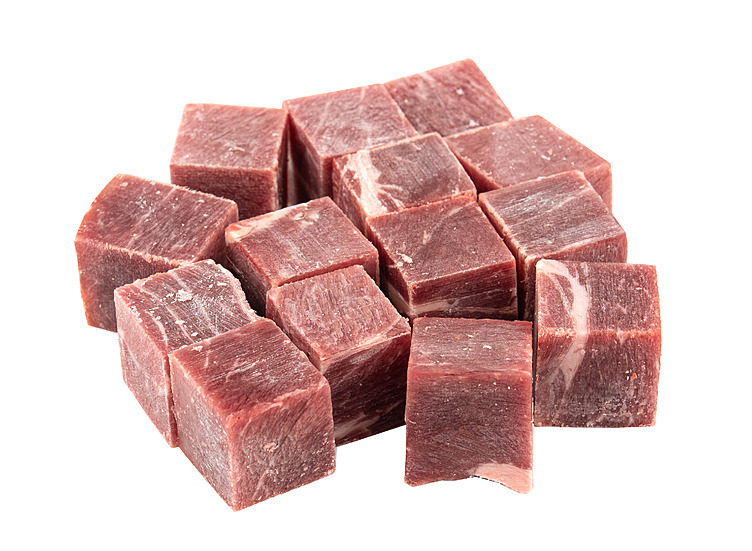 Oksesmåsteik u/bein 3x3 kuttet ca5kg  kg