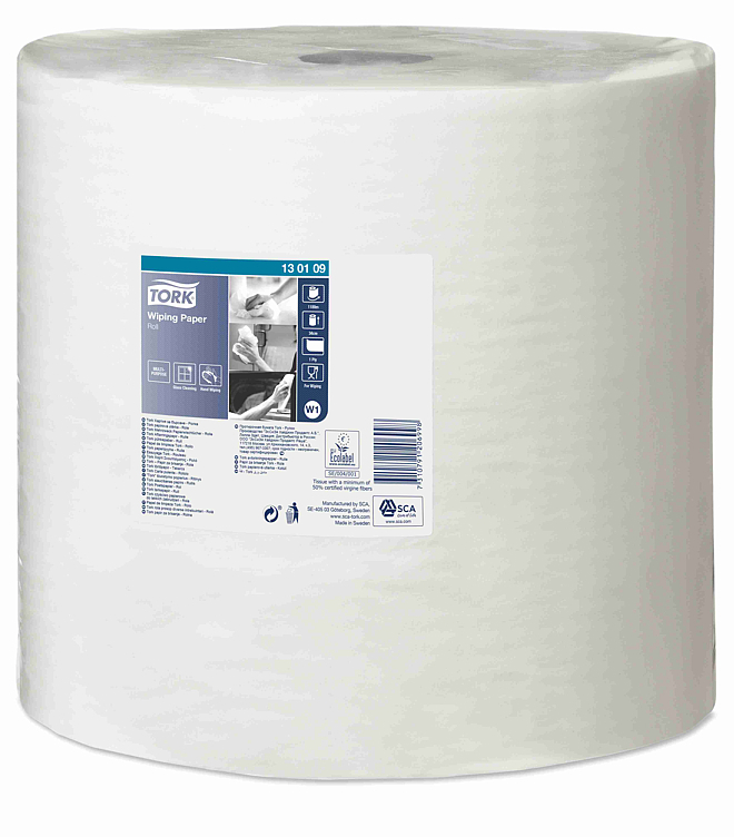 Tørkepapir standard stor rull (w1)  stk