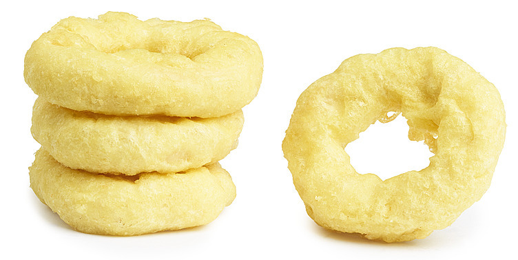 Akkarringer store panerte 40/60  1kg