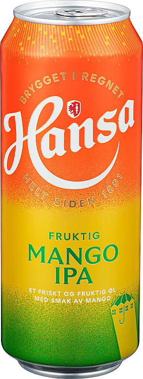 Hansa mango ipa bx   4,7%   24x50cl
