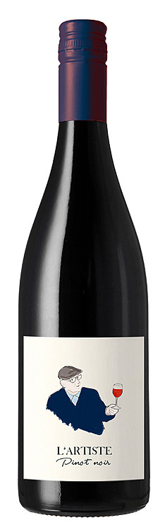 Bougrier l artiste pinot noir   12,5%   75cl
