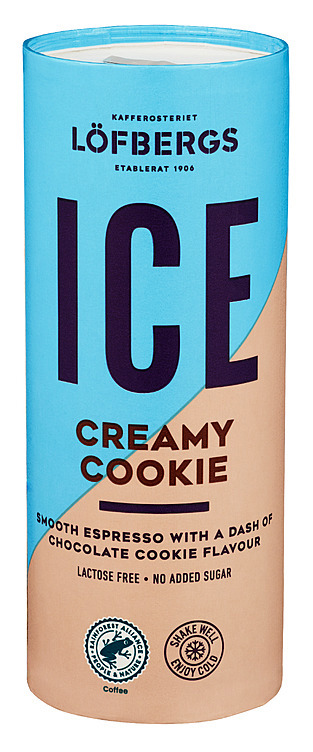 Iskaffe ice creamy cookie  230ml