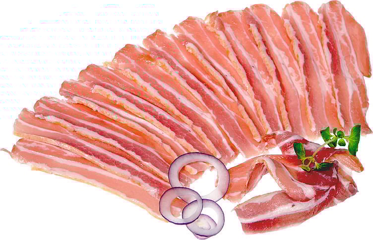 Bacon i skiver kjøl  1kg