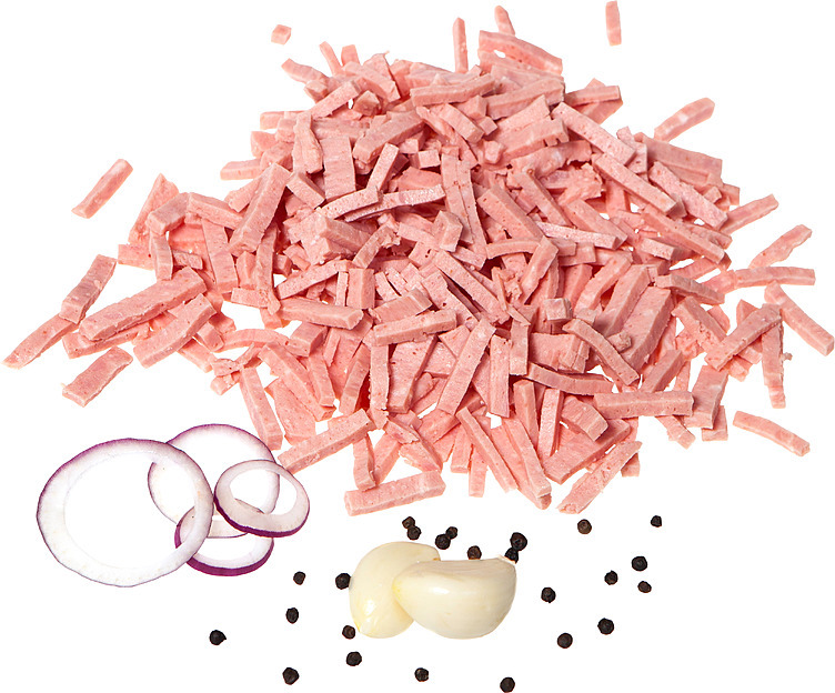 Pizza topping pork ca500g  kg