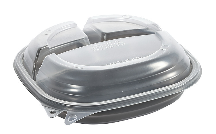 Boks vista pp large 3rom 650/216/216ml grå  120stk