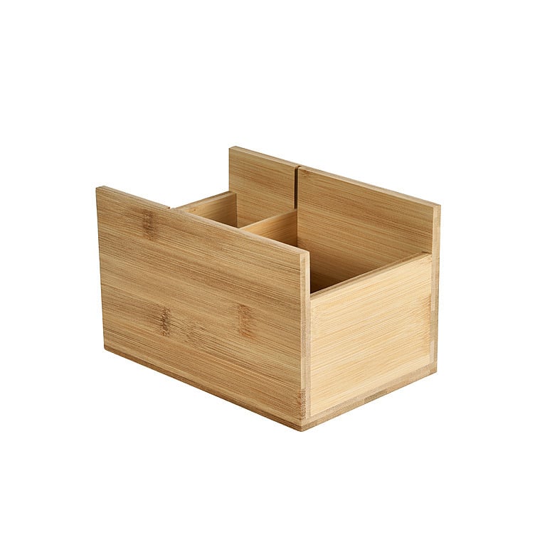 Borddispenser bamboo 18x12cm natural  1stk