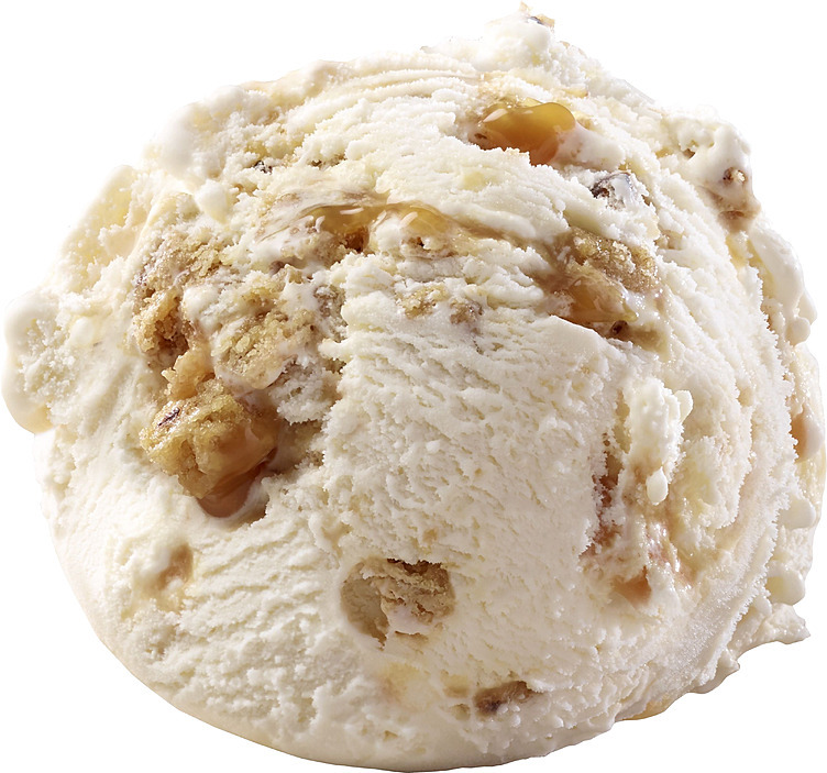 Salt karamell iskrem m/cookies nr. 40  4,7l