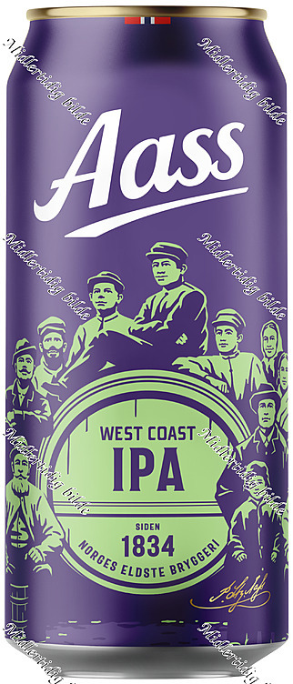 Aass west coast ipa bx 4,7%  24x50cl