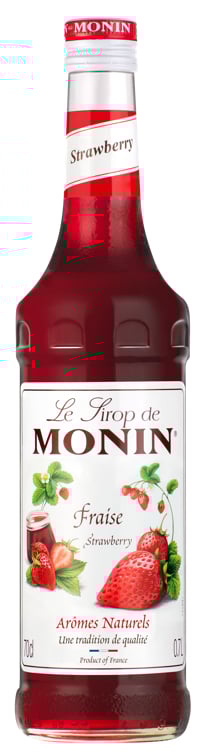 Monin strawberry syrup  70cl