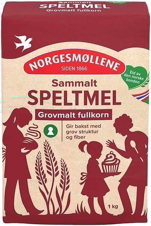 Speltmel sammalt        1kg
