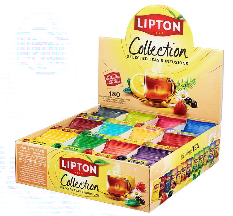 Lipton variety pack 285g   12x15poser