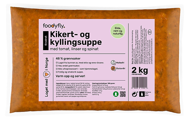 Kikert og kyllingsuppe  2kg
