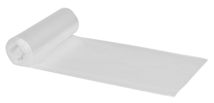 Avfallspose klar 50l 60x85cm 15my ldpe/virign   40stk