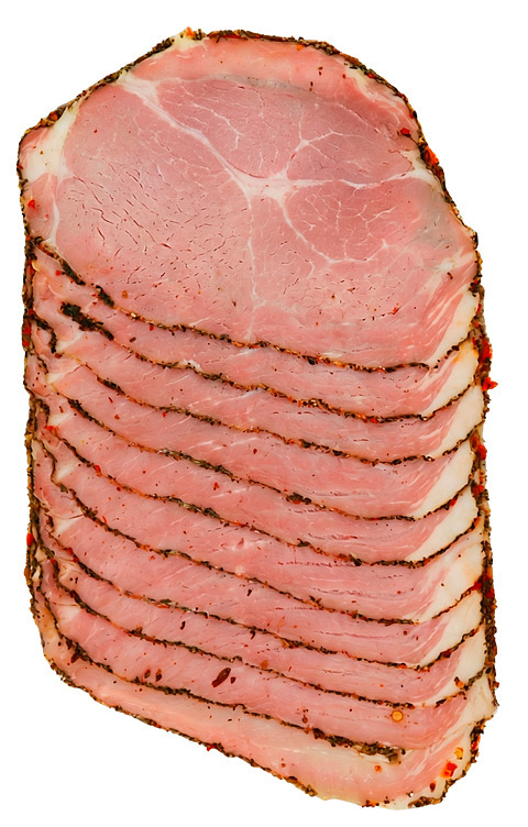 Svinenakke marinert skivet  500g