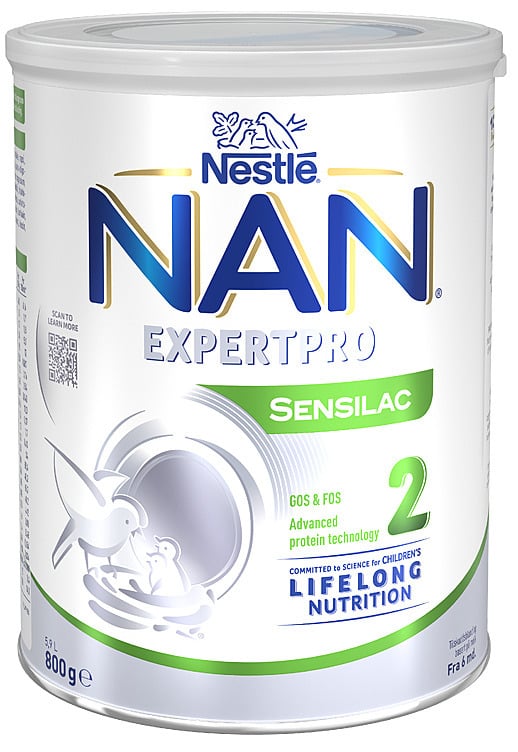 Nan sensilac 2 fra 6m  800g