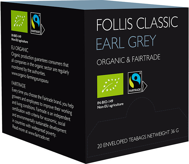 Earl grey tea økologisk & fairtrade  20stk