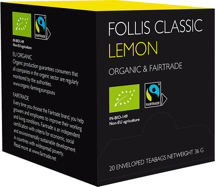 Lemon tea økologisk & fairtrade  20stk