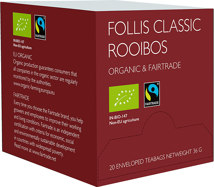 Rooibos tea økologisk & fairtrade  20stk