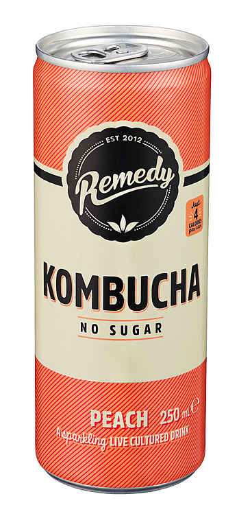 Kombucha peach  12x25cl