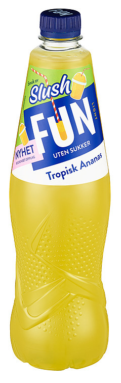 Fun light slush tropical pineapple  0,8l
