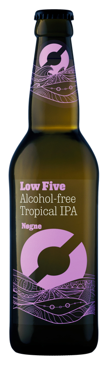Nøgne ø low five tropical ipa fl   0%   12x33cl