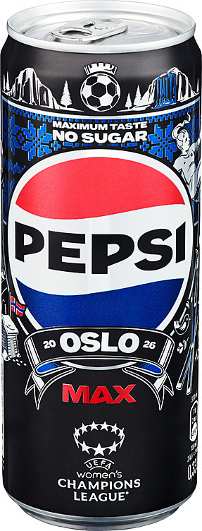 Pepsi max  2x12pk  24x0,33l
