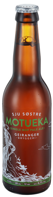 Geiranger brygger520i sju søstre single hop   4,7%   12x33cl