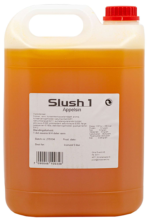 Dream slush mix appelsin   5l