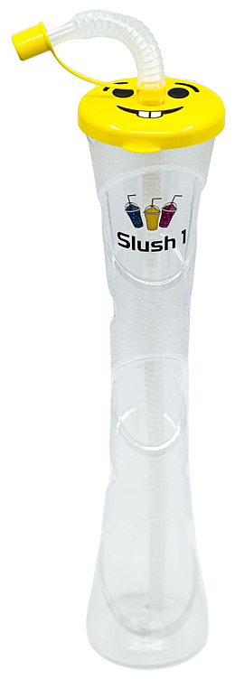 Slush1 yard smileys gul 0,4l   54stk