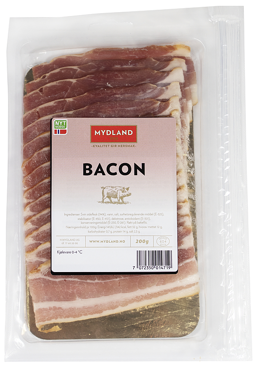 Bacon skivet  200g