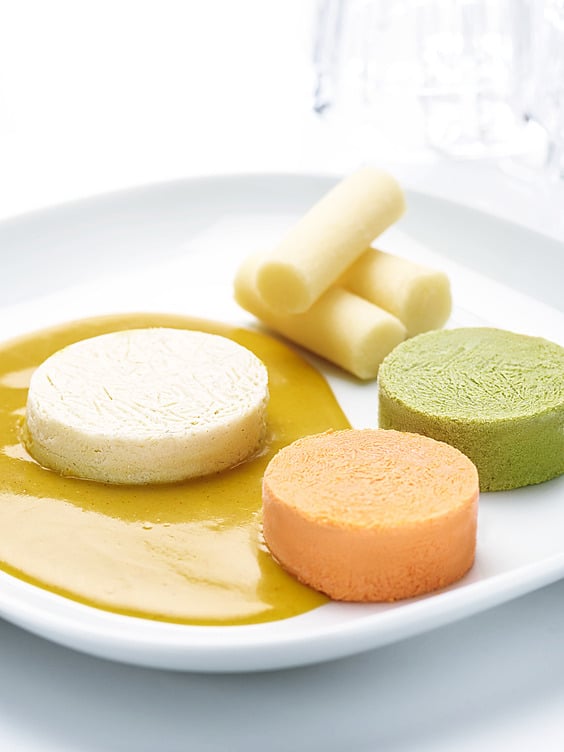 Fiskeboller m/grønnsaker og saus porsjon  295g