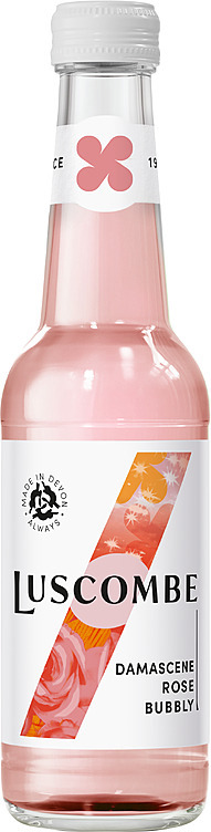 Luscombe damascene rose bubbly  27cl
