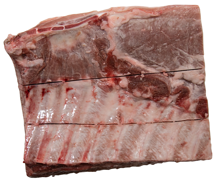 Svin tynnribbe med knekte bein pk  kg