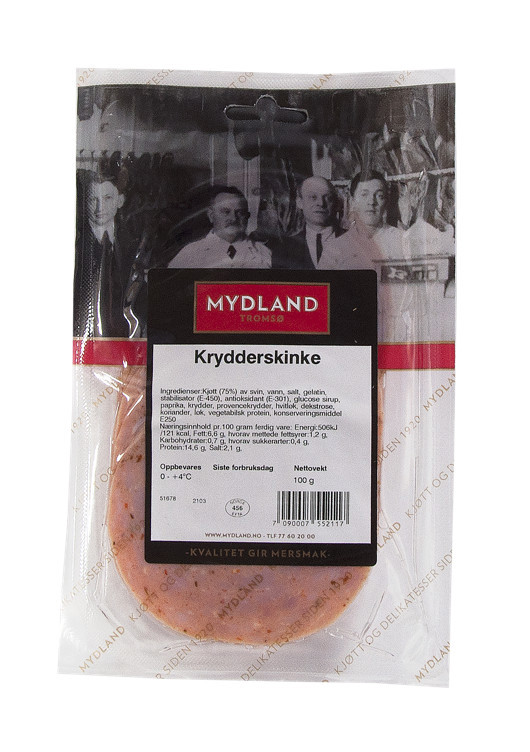 Krydderskinke  100g