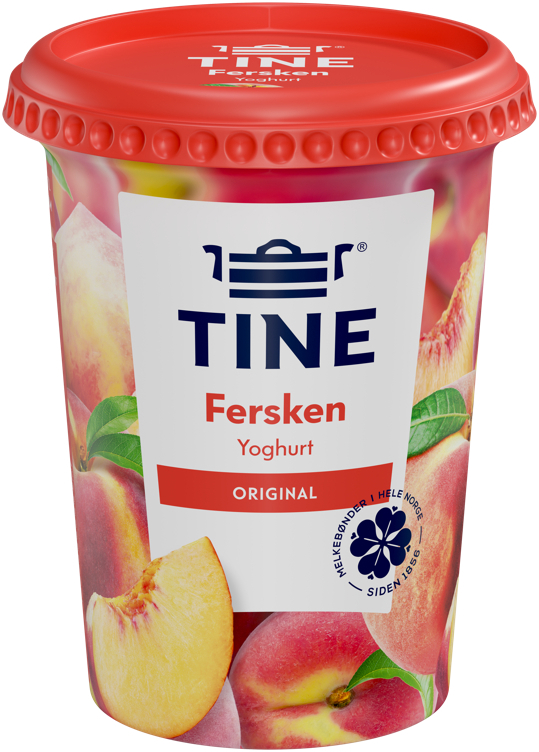 Youghurt fersken  500g