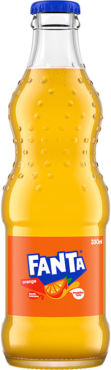 Fanta orange glas  24x330ml