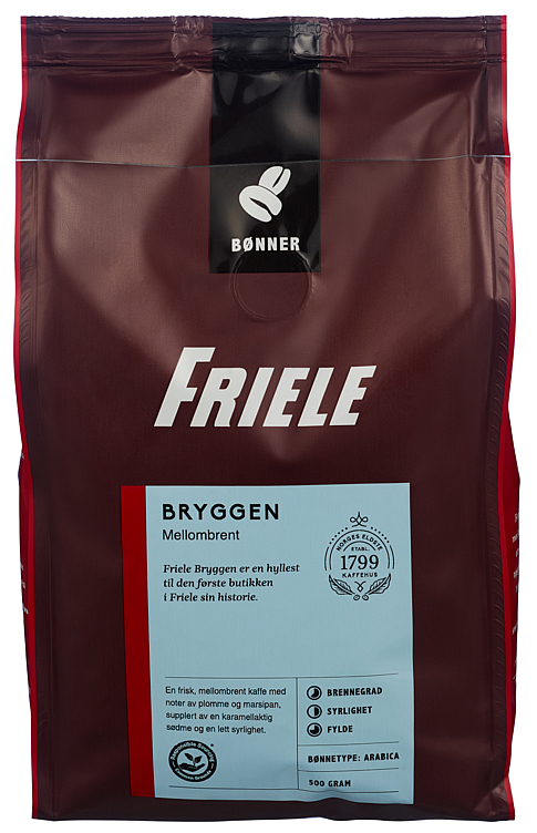 Friele bryggen medium brew 500g