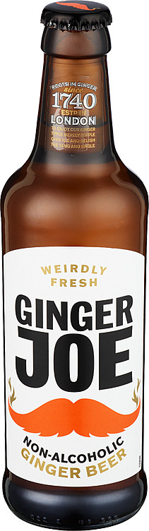 Ginger joe non-alcoholic   24x33cl