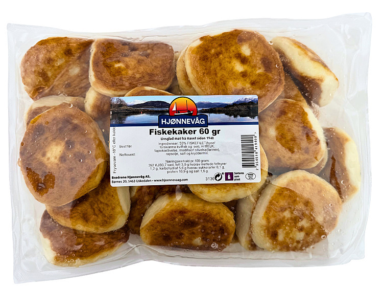Fiskekaker   60g